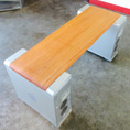 image of computer bench