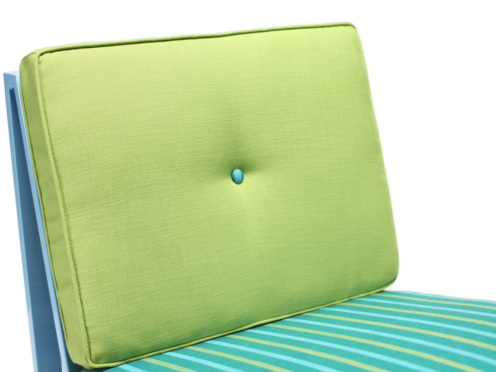 Detail of Del Calle chair cushion back